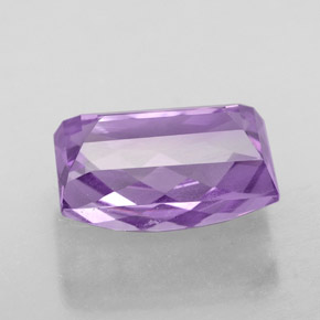 5,78 ctw natürlicher violetter Amethyst, Baguette, VVS-VS