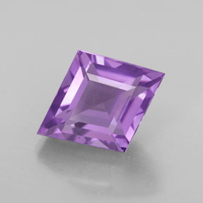 6,47 ctw natürlicher violetter Amethyst, Fantasieschliff, VVS