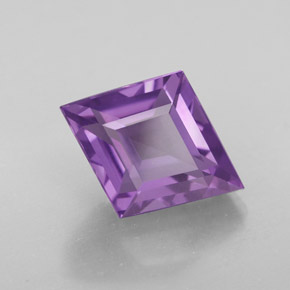 6,47 ctw natürlicher violetter Amethyst, Fantasieschliff, VVS