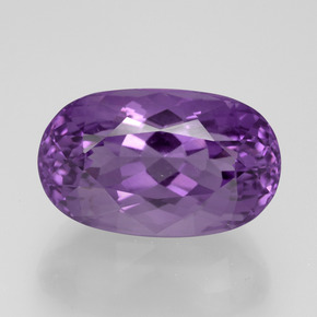 9,17 ctw natürlicher Violet Amethyst, Oval Schliff, VVS-VS