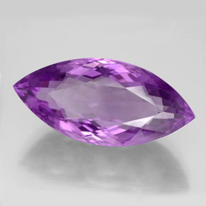 10,53 ctw natürlicher violetter Amethyst, Marquise, VVS