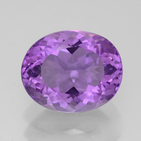 4,36 ctw natürlicher violetter Amethyst, Oval Schliff, VS-SI