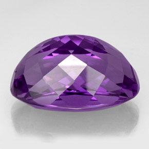 54,73 ctw natürlicher violetter Amethyst, Oval Schliff, IF