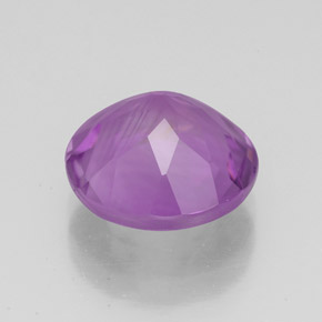 3,25 ctw natürlicher violetter Amethyst, Rundschliff, VS