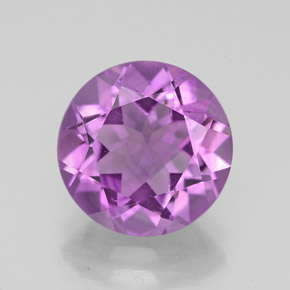 3,32 ctw natürlicher violetter Amethyst, Rundschliff, VS