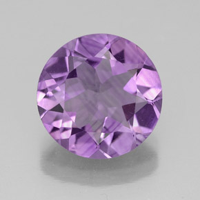 2,77 ctw natürlicher violetter Amethyst, Rundschliff, VS