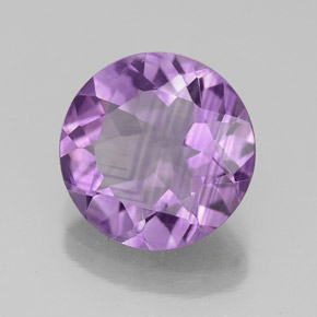 2,77 ctw natürlicher violetter Amethyst, Rundschliff, VS