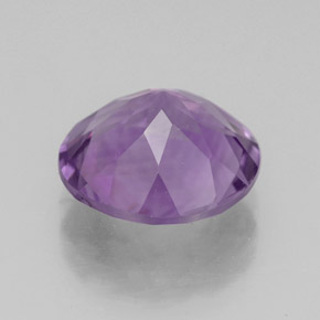 3,00 ctw natürlicher violetter Amethyst, Rundschliff, VS