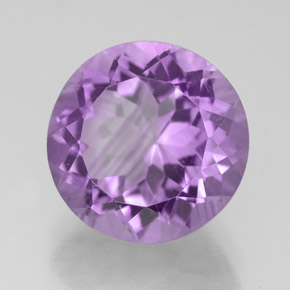 4,43 ctw natürlicher violetter Amethyst, Rundschliff, VS
