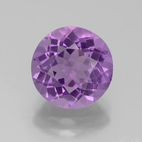 2,68 ctw natürlicher violetter Amethyst, Rundschliff, VS