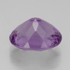 4,30 ctw natürlicher violetter Amethyst, Oval Schliff, VS