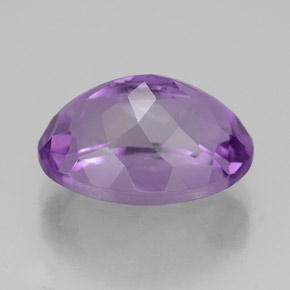 6,67 ctw natürlicher violetter Amethyst, Oval Schliff, VVS-VS