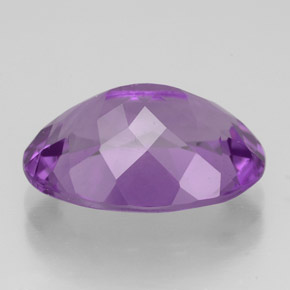 4,86 ctw natürlicher violetter Amethyst, Oval Schliff, VVS-VS