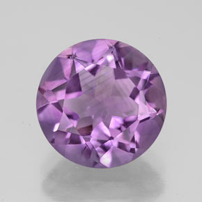 3,38 ctw natürlicher violetter Amethyst, Rundschliff, VS