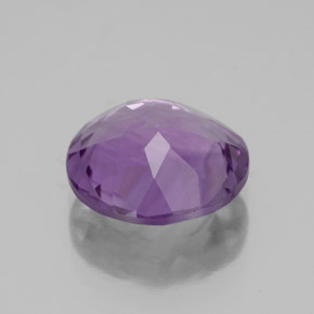 3,00 ctw natürlicher violetter Amethyst, Rundschliff, VS