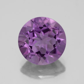 3,19 ctw natürlicher violetter Amethyst, Rundschliff, VS