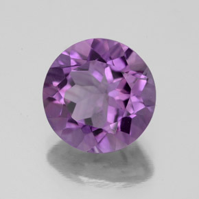 3,19 ctw natürlicher violetter Amethyst, Rundschliff, VS