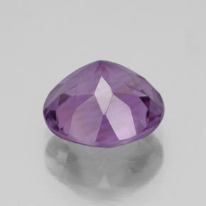 3,19 ctw natürlicher violetter Amethyst, Rundschliff, VS