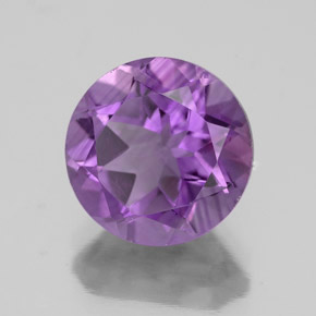 9,17 ctw natürlicher Violett Amethyst, Rund Schliff, VS
