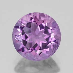 2,64 ctw natürlicher violetter Amethyst, Rundschliff, VVS-VS
