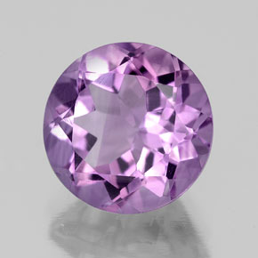 2,64 ctw natürlicher violetter Amethyst, Rundschliff, VVS-VS