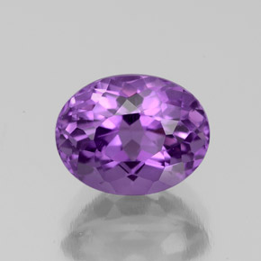 9,17 ctw natürlicher Violet Amethyst, Oval Schliff, VS