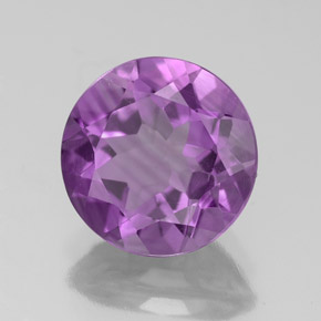 9,17 ctw natürlicher Violett Amethyst, Rund Schliff, VS