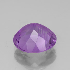 2,90 ctw natürlicher violetter Amethyst, Rundschliff, VVS-VS