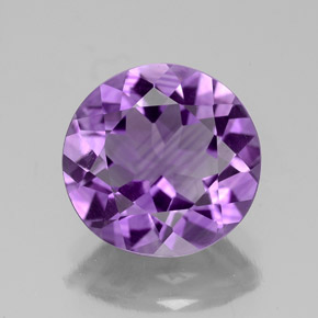 2,87 ctw natürlicher violetter Amethyst, Rundschliff, VVS-VS