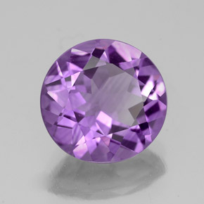 2,87 ctw natürlicher violetter Amethyst, Rundschliff, VVS-VS
