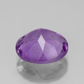 2,87 ctw natürlicher violetter Amethyst, Rundschliff, VVS-VS