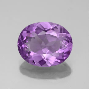9,17 ctw natürlicher Violet Amethyst, Oval Schliff, VS