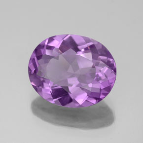 9,17 ctw natürlicher Violet Amethyst, Oval Schliff, VS