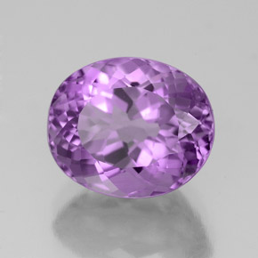 3,95 ctw natürlicher violetter Amethyst, Oval Schliff, VS