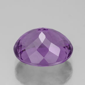 4,76 ctw natürlicher violetter Amethyst, Oval Schliff, VS