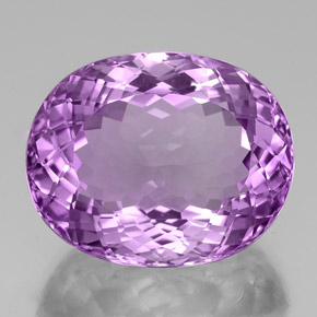 39,35 ctw natürlicher violetter Amethyst, Oval Schliff, VVS