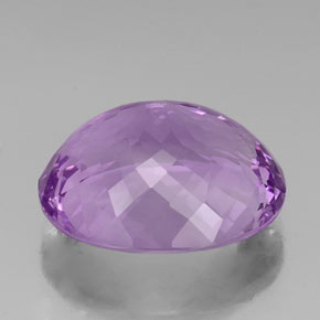 30,59 ctw natürlicher violetter Amethyst, Oval Schliff, VVS