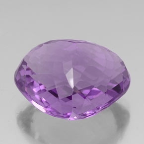 36,79 ctw natürlicher violetter Amethyst, Birnenform, VS