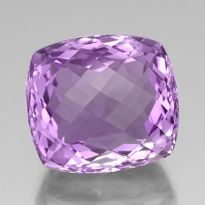 39,70 ctw natürlicher violetter Amethyst, Kissenschliff, VVS