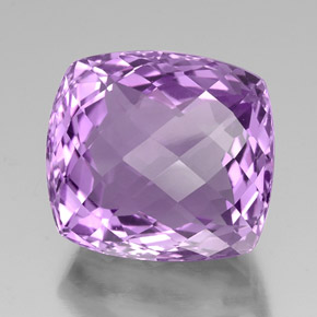 39,70 ctw natürlicher violetter Amethyst, Kissenschliff, VVS