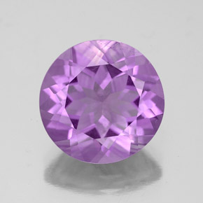 4,19 ctw natürlicher violetter Amethyst, Rundschliff, VS