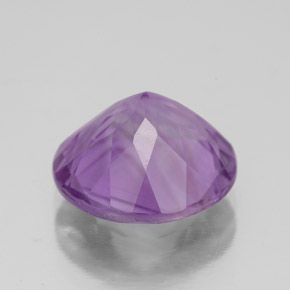 4,19 ctw natürlicher violetter Amethyst, Rundschliff, VS