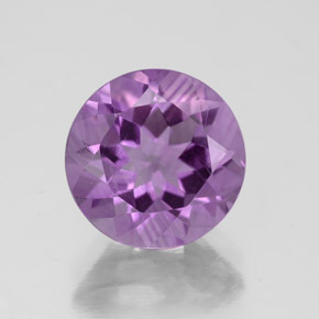 3,05 ctw natürlicher violetter Amethyst, Rundschliff, VS