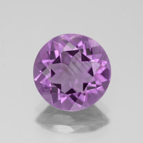 2,91 ctw natürlicher violetter Amethyst, Rundschliff, VVS-VS