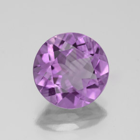 2,91 ctw natürlicher violetter Amethyst, Rundschliff, VVS-VS