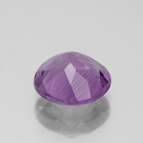 2,91 ctw natürlicher violetter Amethyst, Rundschliff, VVS-VS
