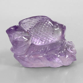 112,80 ctw natürlicher violetter Amethyst, Transparent, Transparent / Lichtdurchlässig