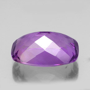 13,68 ctw natürlicher violetter Amethyst, Kissenschliff, VVS-VS
