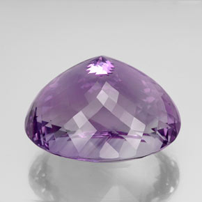 124,50 ctw natürlicher violetter Amethyst, Oval Schliff, VVS-VS