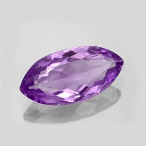 7,64 ctw natürlicher violetter Amethyst, Marquise, VVS
